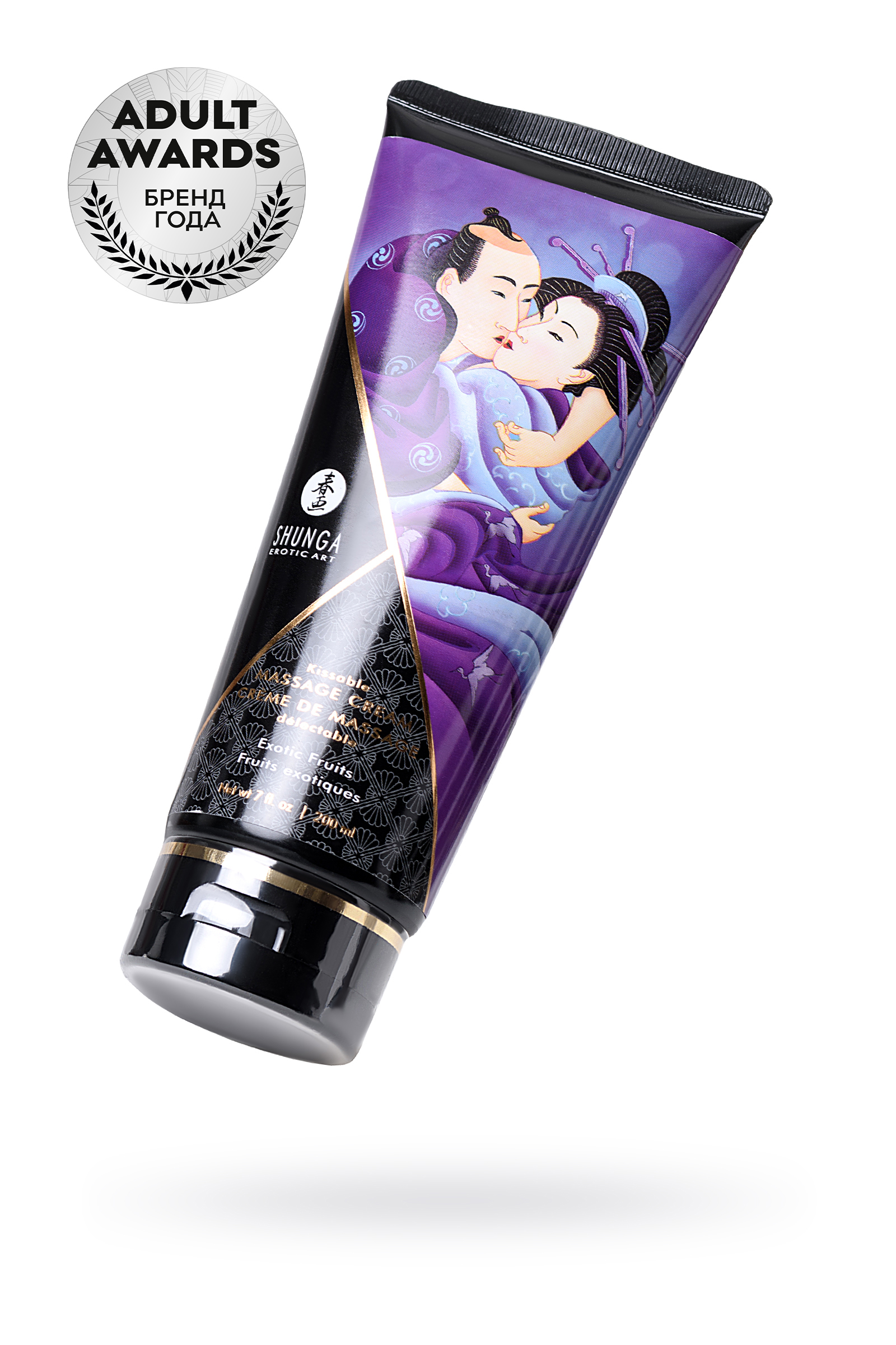 Массажный крем Shunga /Экзотические фрукты/ 200 мл