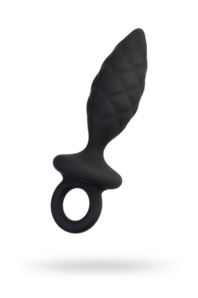 Анальная пробка Erotist Strob S - size, черная, 7 см Ø 2,6