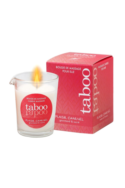 Массажное аромамасло с афродизиаками для женщин RUF Taboo - Plaisir charnel, плотское удовольствие, 60 г