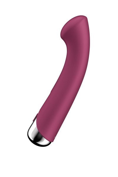 Вибратор для точки G  с ротацией Satisfyer Spinning G-Spot 1, силикон, бодовый, 16,8 см