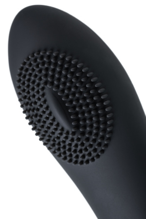 Вибратор  PPP SHIO-PRO BLACK,черный, силикон, 21 см