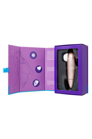 Вакуум-волновой стимулятор клитора Satisfyer Number One, ABS пластик, розовый, 14,5 см