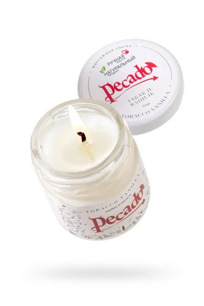 Массажная свеча Pecado BDSM «Tobacco Vanilla» 30 гр