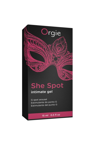 Интимный гель для точки G ORGIE She Spot с возбуждающим эффектом, 15 мл
