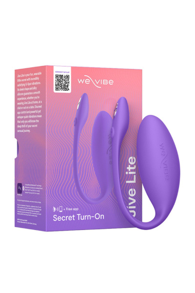 Виброяйцо WE-VIBE Jive Lite фиолетовый,силикон,10 см.