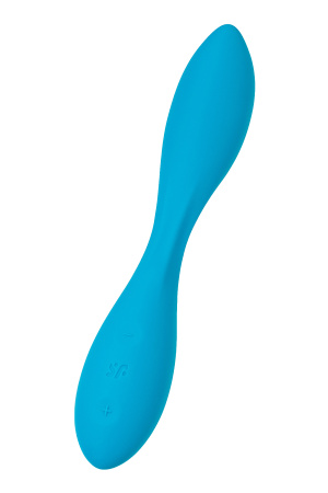 Многофункциональный вибратор для пар Satisfyer G-Spot Flex 1, синий