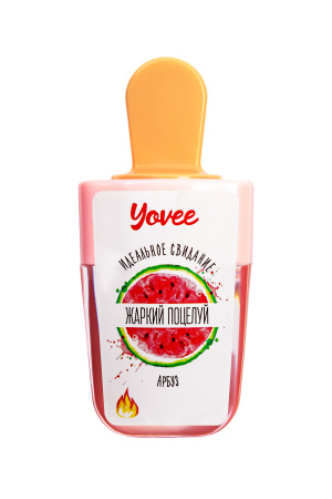 Бальзам для губ Yovee «Жаркий поцелуй» с ароматом арбуза, разогревающий, 5 мл