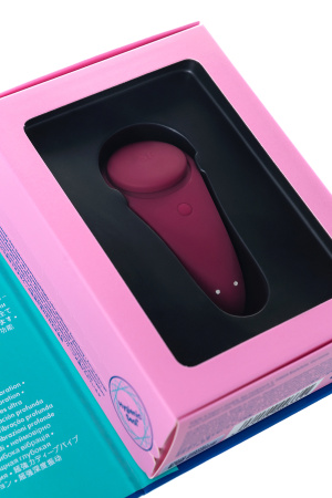 Вибромассажер Satisfyer Sexy Secret, силикон, красный, 8,5 см