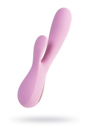 Нереалистичный вибратор Satisfyer Mono Flex, розовый, 11,0 см, Ø 4,0