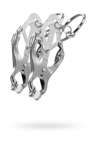 Зажимы для сосков TOYFA Theatre, серебрянные