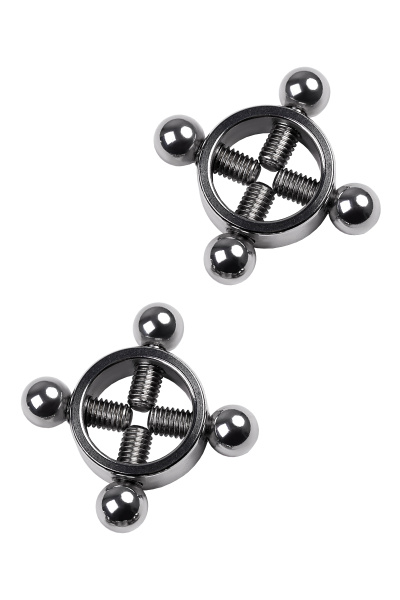 Зажимы для сосков, TOYFA Metal, 