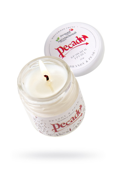Массажная свеча Pecado BDSM «Brandy & Pear» 30 гр